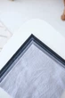 Хлопковая салфетка сервировочная минимализм VTILENE, Grey, 35х35 см - изображение 3