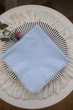 Салфетка хлопковая для сервировки VTILENE, Light blue, 35х35 см - изображение 3