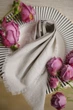 Хлопковая столовая салфетка VTILENE , Cold linen, 35х35 см - изображение 4