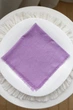 Хлопковая салфетка для декора стола VTILENE, Lavander, 35х35 см - изображение 3