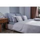 Двустороннее декоративное покрывало “Velour” Ice, Серый, 150x220 см, Полуторный - изображение 3