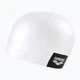 Шапочка для плавания Arena Logo Moulded Cap (001912-200) силиконовая, Белый - изображение 1