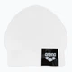 Шапочка для плавания Arena Logo Moulded Cap (001912-200) силиконовая, Белый - изображение 4