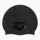 Шапочка для плавания Arena Shine Cap (009386-202) силикон, для тренировок и соревнований,Black/Blue - изображение 3