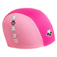 Шапочка для плавания детская Arena Friends Kids Polyester Cap (003994-910) полиэстер, 2-5 лет Розовый - изображение 1