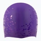 Шапочка для плавания Arena Shine Cap (009386-200) силикон, для тренировок и соревнований,Violet/plum - изображение 3
