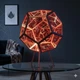 Ночник Infinity LED 7 цветов в форме додекаэдр светильник - изображение 2
