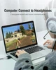Наружная звуковая карта Vention USB 2.0 - 2x 3.5 мм 2.1 канал Алюминий Черный (VAB-S17-B) - изображение 9
