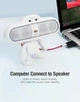 Наружная звуковая карта Vention USB 2.0 - 2x 3.5 мм 2.1 канал Алюминий Черный (VAB-S17-B) - изображение 10