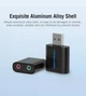 Наружная звуковая карта Vention USB 2.0 - 2x 3.5 мм 2.1 канал Алюминий Черный (VAB-S17-B) - изображение 13