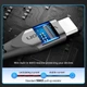 Кабель Vention Cotton Braided USB 2.0 A Male to C Male 3A Cable Aluminum Alloy 2M Gray (CODHH) - зображення 6
