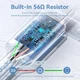 Кабель Vention USB 2.0 A Male to C Male 6A Cable 2m Aluminum Alloy Type (CTOBH) - зображення 6