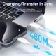 Кабель Vention USB 2.0 A Male to C Male 6A Cable 2m Aluminum Alloy Type (CTOBH) - зображення 10