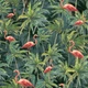Фотообои флизелиновые Print-walls пальмы и фламинго 087 300×250 см (Ш×В) - изображение 2