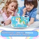 Планшет дитячий з підставкою екран 7 дюймів, 8GB RAM, 128GB ROM, Android Єдиноріг Блакитний - зображення 4