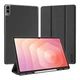 Чехол Dux Ducis Domo для Samsung Galaxy Tab S11 Ultra X936 книжка, Smart Case, авто сон/пробуждение, держатель стилуса Black - изображение 1
