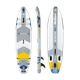 SUP-дошка REBEL ACTIVE PRO RBA-4518 335 см Біла - комплект - изображение 2