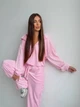 Женский костюм тройка розовый 44-46 с1525.1267 - изображение 4