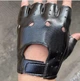 Рукавички безпалі шкіряні GLOVES унісекс L чорний 04675 - зображення 1