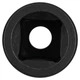 Головка ударна 1/2" 28 мм (6-гр.) | 59459 | JCB - зображення 2