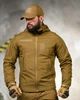 Тактический костюм 5в1 Stabitex Койот комплект Softshell флисовка брюки перчатки ремень бейсболка S - изображение 5