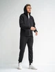 Мужской спортивный костюм на молним демисезонный Teamv Oversize ZIP черный XL - изображение 3