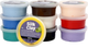 Masa plastyczna Creativ Company Silk Clay Basic Colours 10 tubek (5707167699935) - obraz 1