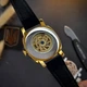 Годинник наручний Awarder 021 Де би не була Gold-Gold-Black - изображение 9