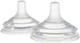 Соска силиконовая Canpol Babies Natural Shape антиколиковая двухзонная 3+ месяцев Медленная 2 шт (21/751) - изображение 1
