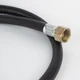 Газовый резиновый шланг с уплотнителями 1/2" гайка-гайка 120 см черный - изображение 4