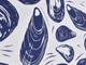Кухонний рушник BATELA Oyster Motif, 70 х 50 см - зображення 3