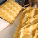 Комплект постельного белья MirSon Полуторный Евро 160х220 см 22-1406 Yellow Waves Сатин (2200010928815) - изображение 4