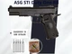 Пневматический пистолет ASG STI Duty One + 5 баллончиков + 500 шариков - изображение 1