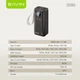 УМБ Bavin PC1155S 30000mAh 22.5W PD/IQ/QC2.0-3.0/Qi Black (Y-PC1155S-BK) - изображение 4