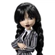 Колекційна лялька Венздей у шкільній формі, Monster High X Wednesday (HXJ04) - изображение 4
