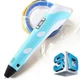 3D-ручка No Brand 3D-Pen LCD Блакитний (2104619156) - изображение 4