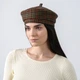 Берет жіночий LuckyLOOK ЕНЖІ 57-58 Бордово-зелений (938-281) - зображення 4