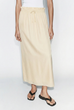 Спідниця міді zw collection зі шнурками Zara 8591/057 L Бежева (08591057721L) - зображення 2