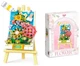 Конструктор No Brand Floral Easel Pink Art Bouquet 1208 деталей Різнокольоровий (2104619313) - изображение 2