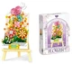 Конструктор No Brand Flower Easel Lilac Art Bouquet 1181 деталь Різнокольоровий (2104619312) - изображение 3
