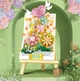 Конструктор No Brand Flower Easel Lilac Art Bouquet 1181 деталь Різнокольоровий (2104619312) - изображение 4