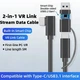 Кабель Oculus Link Type-C/Type-C USB-A 2в1 Quest 2/3/Pro/Pico 4 3.2 5 м Чорний (CC-AC-5mGB) - изображение 8