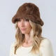 Панама жіноча LuckyLOOK ЛОФЕЙ One Size Коричневий (892-736) - изображение 4