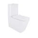 Унитаз напольный Qtap Crow Eco безободковый с сиденьем Soft-close QTCRO27W48750 - изображение 1