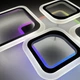 Управляемая светодиодная люстра Luminaria с пультом OVAL RGB 90W 5S WHITE - изображение 3