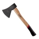 Сокира 1000 г, ручка пекан, 48-57 HRC INTERTOOL HT-0258 - зображення 1