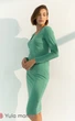 Базовое платье для беременных и кормящих мам Lillian XS Юла Мама Зеленый - изображение 2