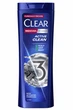 Шампунь Clear MEN 360 мл 3в1 Active Clean з активованим вугіллям - зображення 1