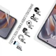 Захисна плівка для Motorola Edge 50 Neo 5G/60 Neo 5G гідрогелева ударостійка протиударна бронеплівка Anti-Blue на телефон ArmorStandart захист скла анти-синій ефект (ARM89996) - зображення 2