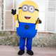 Костюм двоокий Міньйон на дорослого. Карнавальний костюм на Хелловін Minion (ріст 1,5м-1,85м) - зображення 2